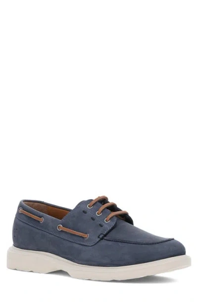 Frye Connor Boat Shoe In Indigo