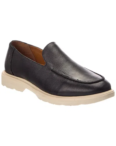 Frye Connor Leather Venetian Loafer In Black