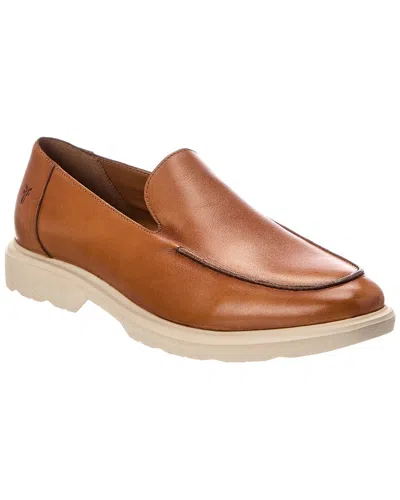Frye Connor Leather Venetian Loafer In Brown