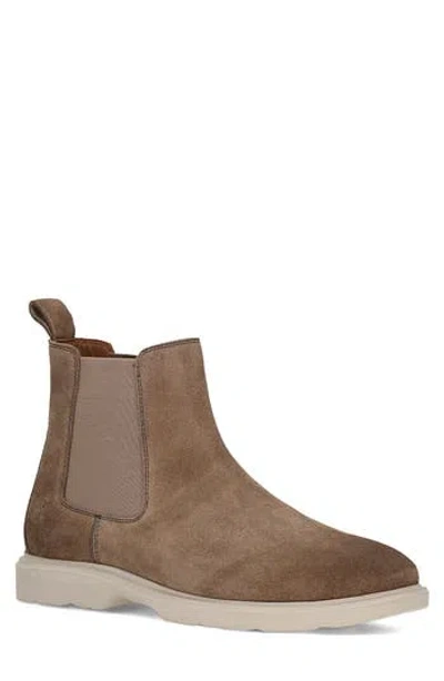 Frye Connor Suede Chelsea Boot In Brown