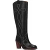 Frye Corinne Knee High Western Boot In Black