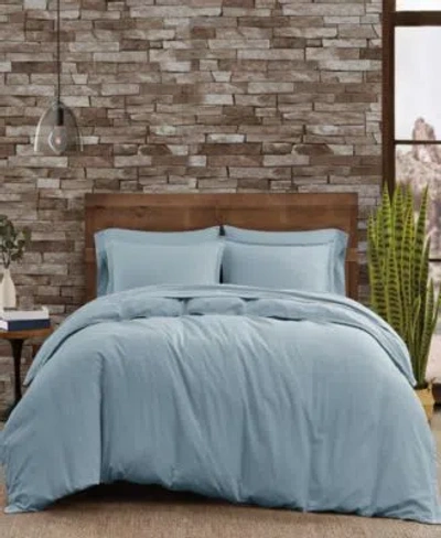Frye Cotton Linen Duvet Cover Sets In White
