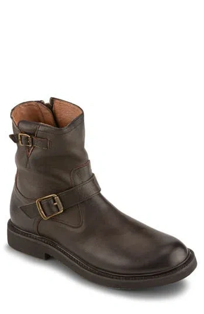 Frye Dean Moto Boot In Animal Print