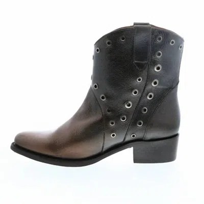 Frye Diana Grommet Short Boot In Pewter Ombre In Multi