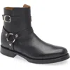 Frye Dylan Harness Leather Boot In Black