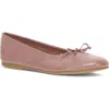 Frye Emma Ballet Flat In Pink