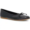 Frye Emma Ballet Flat In Black