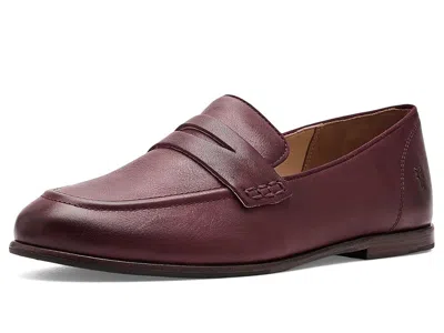 Frye Faith Loafers Women's Shoes Bordeaux: 6.5 B - Medium In Burgundy