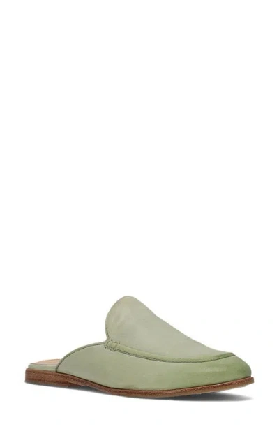 Frye Faith Mule In Green