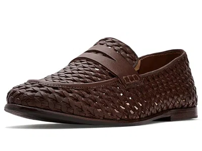Frye Faith Woven Loafers In Brown
