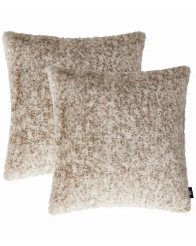 Frye Fawn 2-pack Decorative Pillows In Brown
