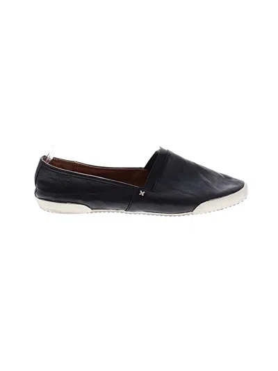 Pre-owned Frye Flats In Black
