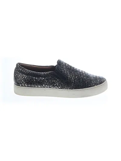 Pre-owned Frye Flats In Gray