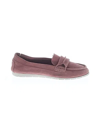 Pre-owned Frye Flats In Pink