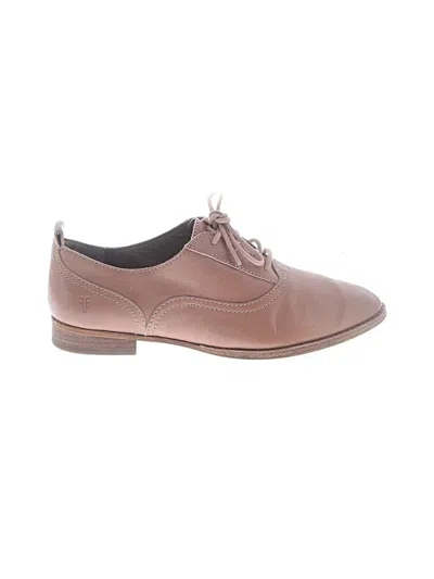 Pre-owned Frye Flats In Tan