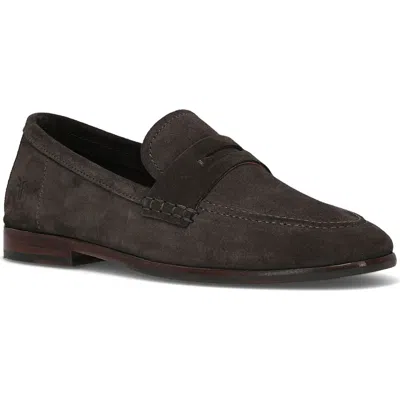 Frye Graham Leather Penny Loafer In Brown