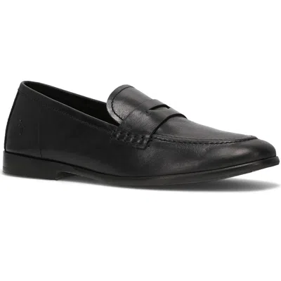 Frye Graham Penny Loafer In Black