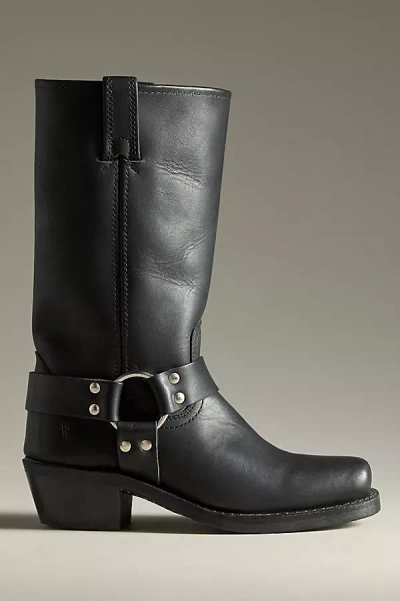 Frye Harness 12r Boots In Black
