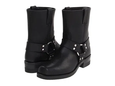 Frye Harness 8r Cowboy Boots Black : 13 D - Medium, Leather/suede