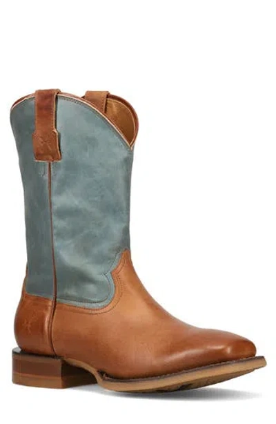 Frye Hauser Roper Western Boot In Brown