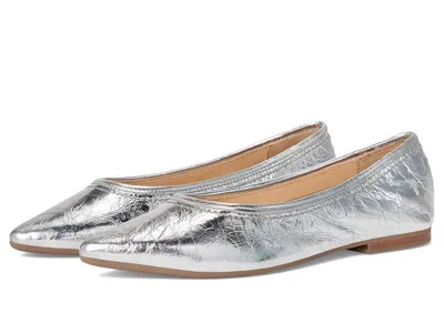 Frye Heather Ballet In Silver