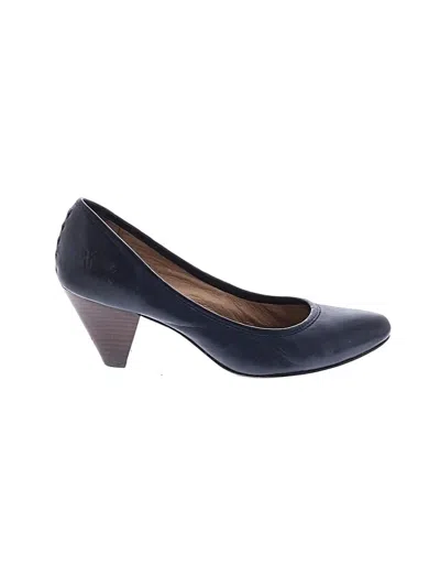 Pre-owned Frye Heels In Blue