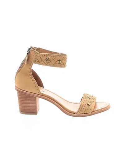 Pre-owned Frye Heels In Brown