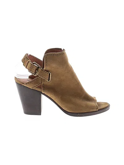 Pre-owned Frye Heels In Green