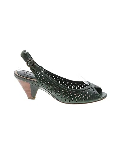 Pre-owned Frye Heels In Green