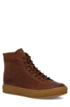 Frye Men's Hoyt Mid Dress Casual Lace Up Sneakers In Brown