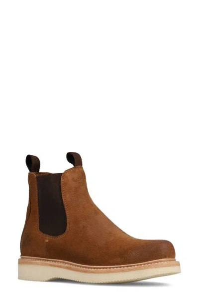 Frye Hudson Chelsea Boot In Bark