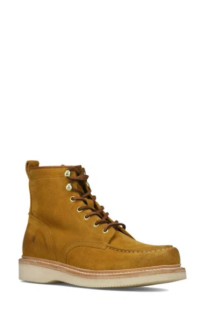 Frye Hudson Work Boot In Golden Rod