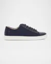 Frye Ivy Low Top Sneaker In Navy