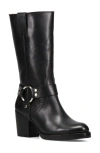 Frye Jean Harness Boot In Black - Renice Leather