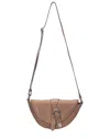 Frye Jean Leather Saddle Bag In Brown