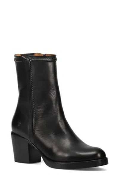 Frye Jean Short Bootie In Black