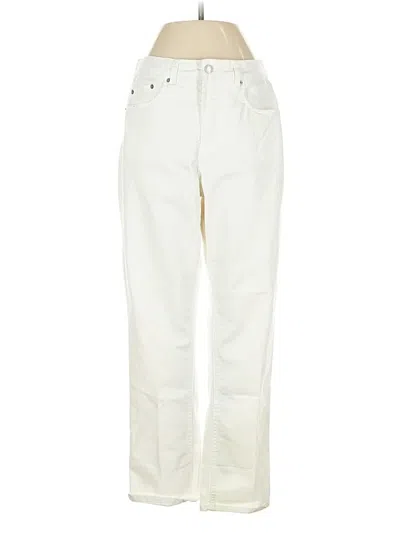 Pre-owned Frye Jeans In Ivory