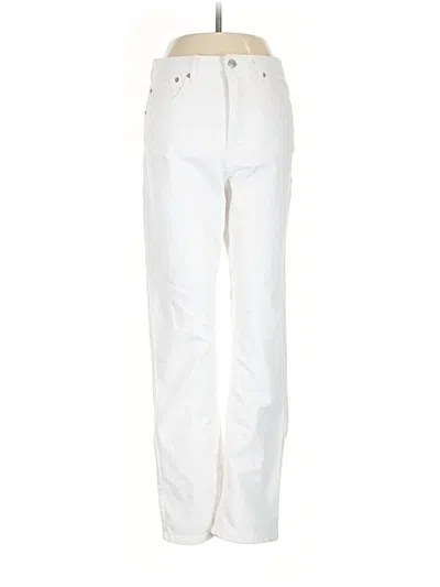 Pre-owned Frye Jeans In Ivory