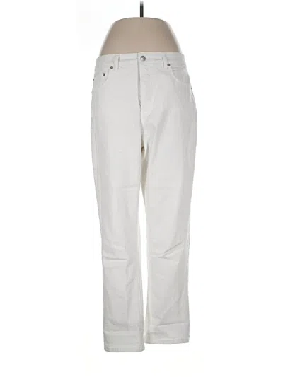 Pre-owned Frye Jeans In Ivory