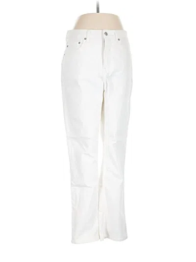 Pre-owned Frye Jeans In Ivory