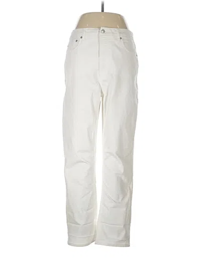 Pre-owned Frye Jeans In Ivory