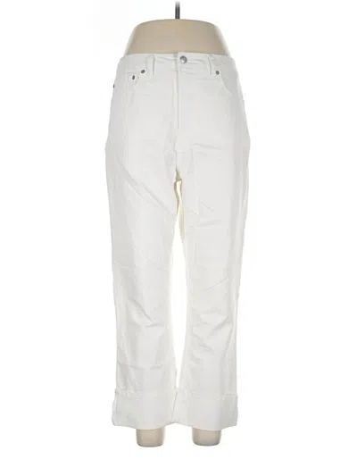 Pre-owned Frye Jeans In Ivory