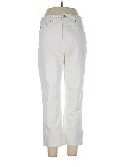 Pre-owned Frye Jeans In Ivory