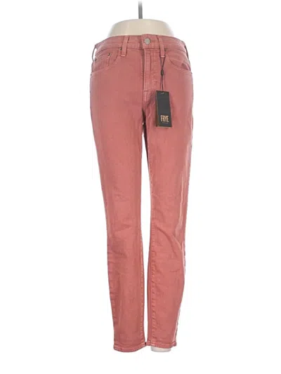 Pre-owned Frye Jeans In Pink
