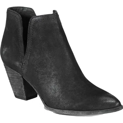 Frye Jennifer Womens Leather Ankle Booties In Black