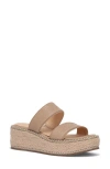 Frye Joy Platform Wedge Sandal In Clay