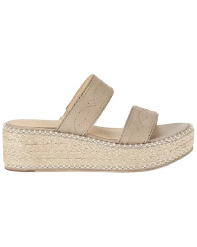 Frye Joy Woodstock 2 Leather Sandal In Grey