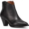 Frye June Western Bootie In Black