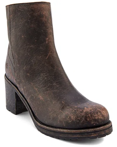 Frye Karen Leather Boot In Black