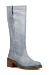 Frye Kate Block Heel Boot In Blue
